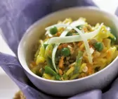 Safranreis mit Gemüse