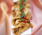 Crêpes mit herzhafter Füllung