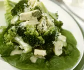 Brokkoli mit Blauschimmelkäse