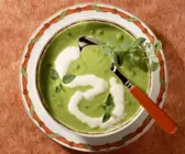 Erbsensuppe mit Sahne