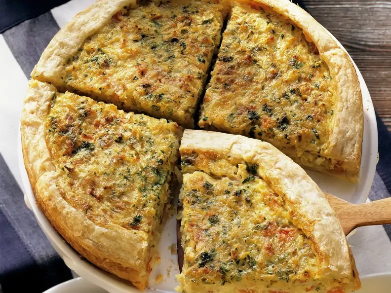 Kartoffelquiche auf Schweizer Art (Wähe)