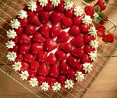 Erdbeerkuchen ohne Tortenguss