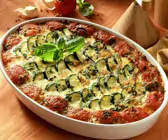 Zucchini-Tomaten-Gratin