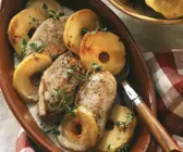 Gebackene Hähnchenbrust mit Quitten