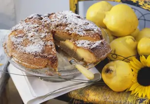Vollkorn-Quittenkuchen