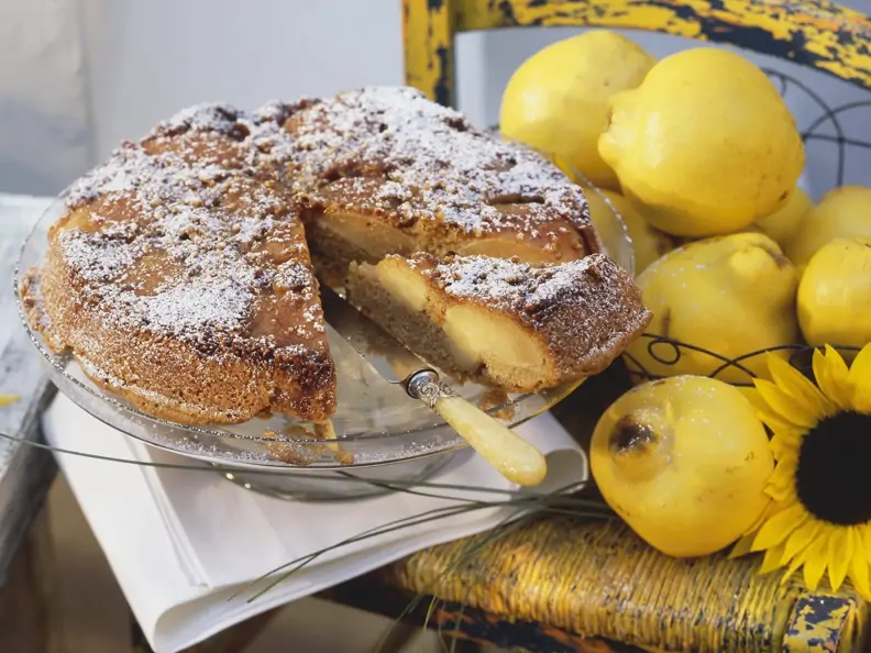 Vollkorn-Quittenkuchen