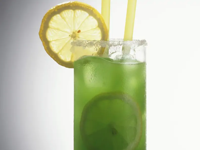 Grüner Alligator Cocktail