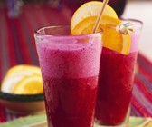 Rote-Bete-Obst-Drink