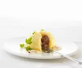 Kloß mit Fleischfüllung