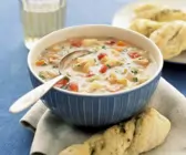 Maissuppe nach amerikanischer Art