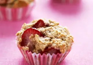 Erdbeer-Muffins ohne Zucker