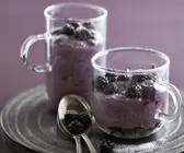 Quarkcreme mit Brombeeren