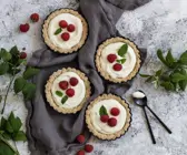 Vegane Himbeer-Tartelettes