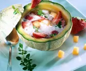 Melonen-Erdbeer-Suppe
