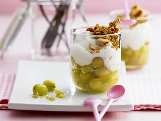 Stachelbeer-Trifle