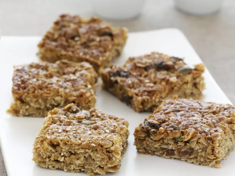 Süße Haferschnitten (Flapjacks)