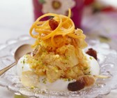Karotten-Mandel-Dessert nach indischer Art (Halva)