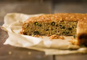 Kürbis-Pistazien-Kuchen