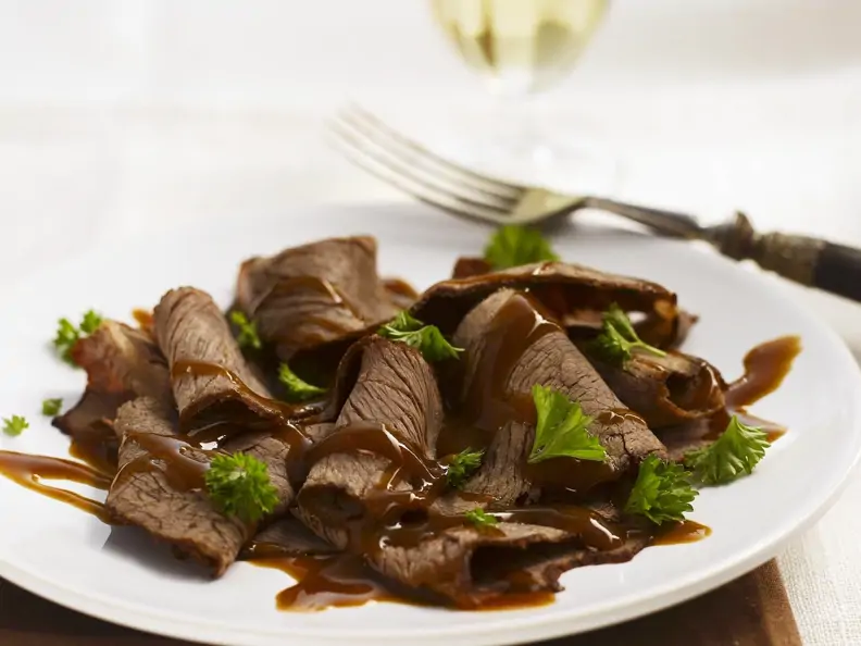 Carpaccio vom Sauerbraten