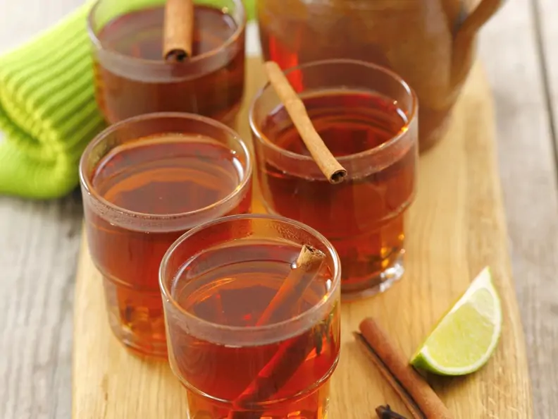 Glühwein mit Wodka (Glogg)