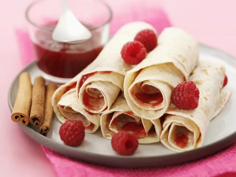 Himbeer-Crêpes