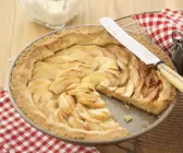 Mürbeteig-Apfelkuchen ohne Ei