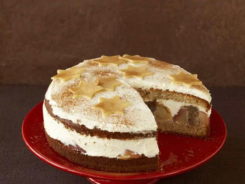 Weihnachtlicher Bratapfelkuchen