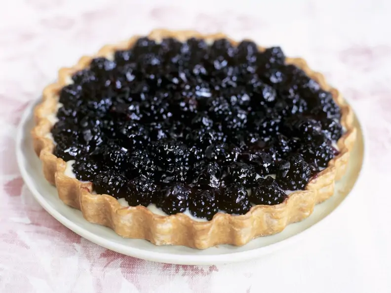 Brombeerkuchen