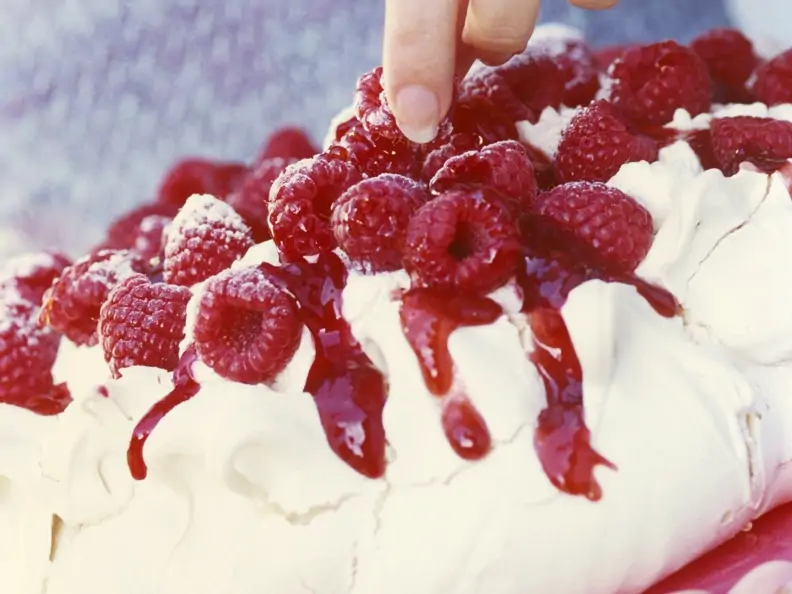 Himbeer-Pavlova