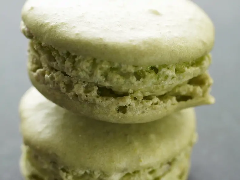 Pistazien-Macarons
