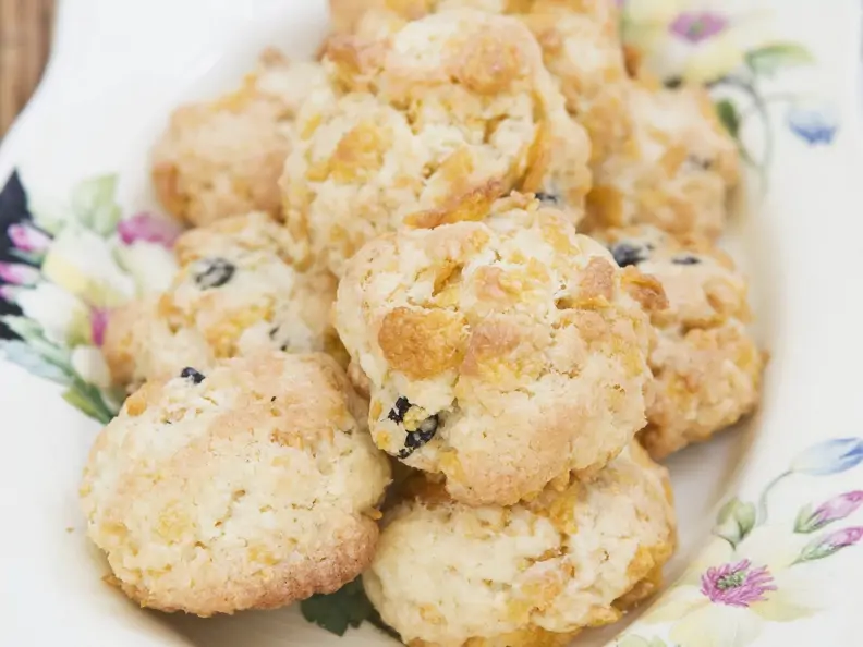 Plätzchen mit Cornflakes