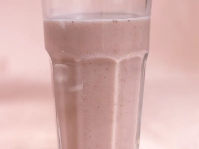 Proteinshake mit Beeren