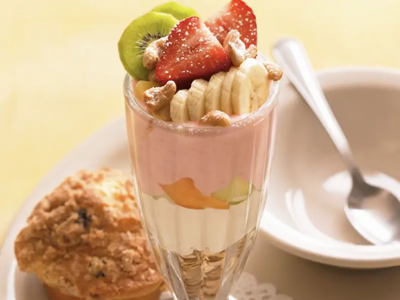 Joghurt-Frucht-Becher