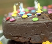 Schokokuchen mit Schokolinsen