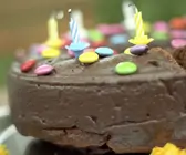 Schokokuchen mit Schokolinsen