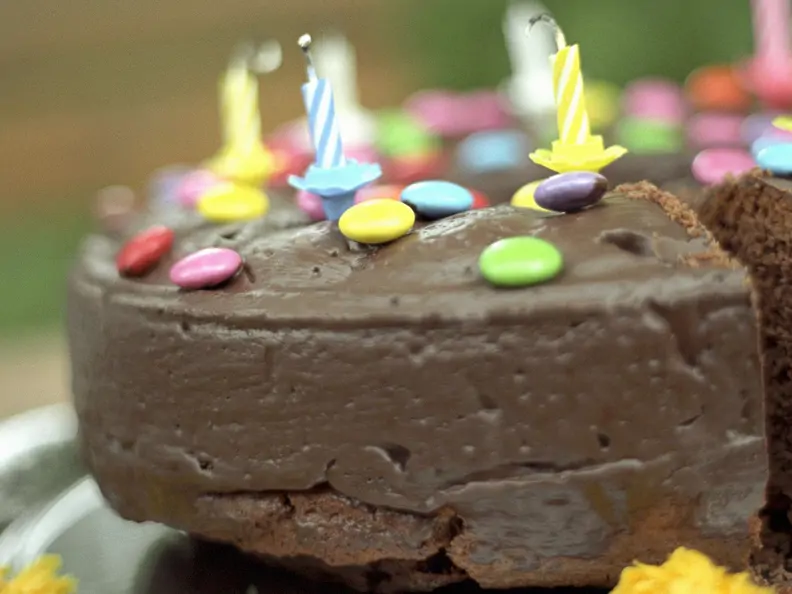 Schokokuchen mit Schokolinsen
