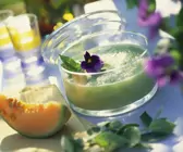 Melonenkaltschale mit Minze