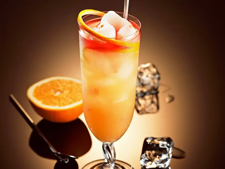 Lychee-Grapefruit-Cocktail