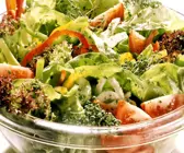 Gemischter Salat mit frischen Kräutern