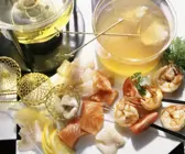 Fondue mit Fisch
