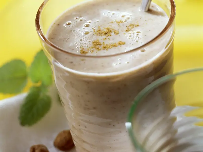 Haselnuss-Milchshake