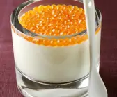Gurkencreme mit Kaviar