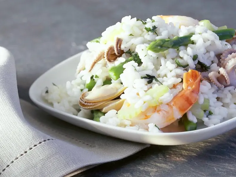 Meeresfrüchte-Risotto