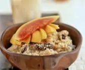 Reispudding mit exotischen Früchten