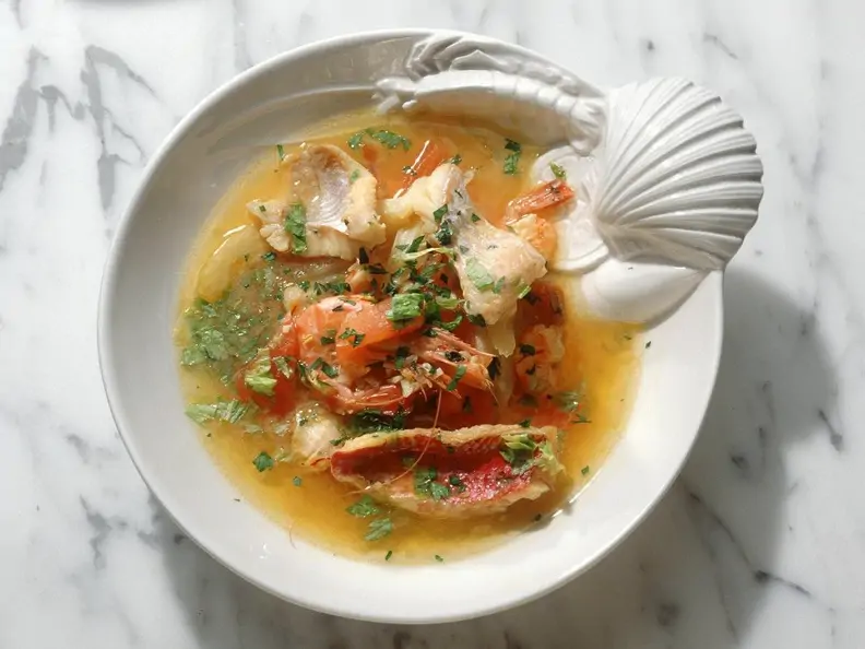 Russische Fischsuppe