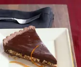 Schokotarte mit Haselnüssen