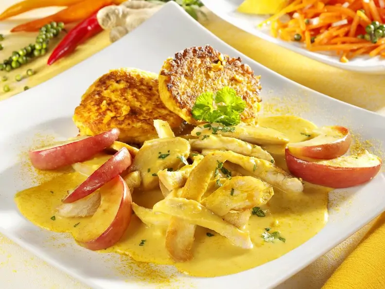 Hähnchen-Apfel-Curry
