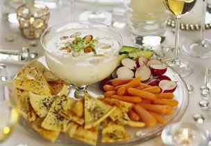 Krabbencreme zum Dippen