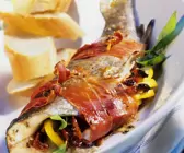 Gefüllte Forellen