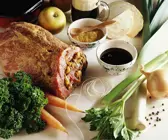 Gefüllter Schweinebraten